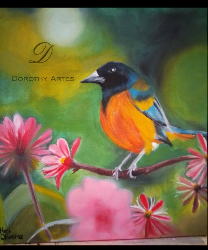 Oil painting on canvas 30x30 Oil painting on canvas 30x30