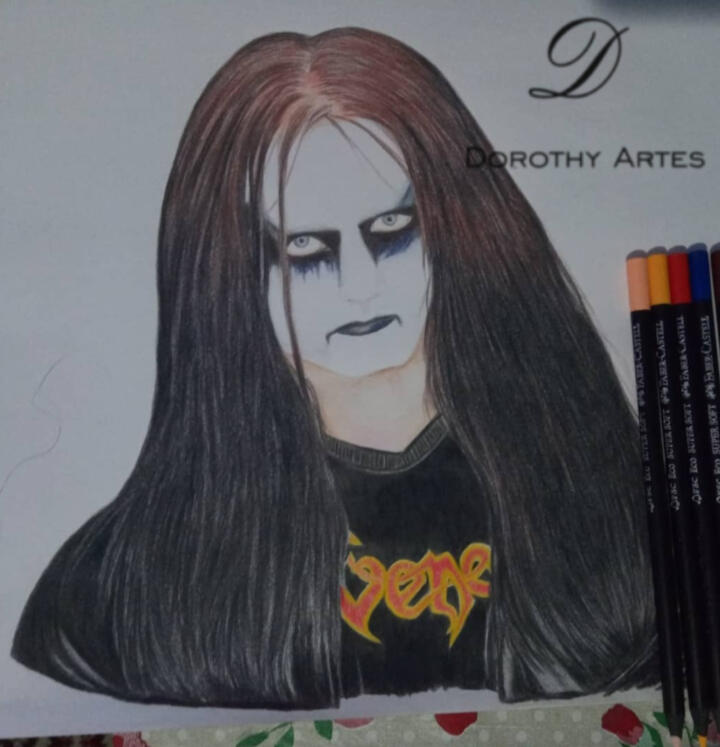 Made with colored pencils Made with colored pencils